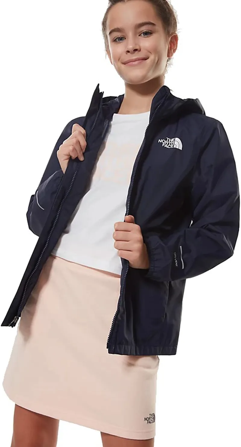 The North Face Girls Resolve Reflective Jacket - TNF Navy-2